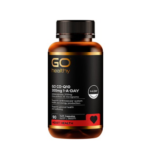 新西兰GO Healthy高之源辅酶Q10高含量胶囊运动熬夜300mg+D3coq10