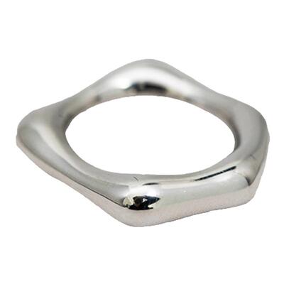 WEARRING几何不规则亮面珍珠戒指