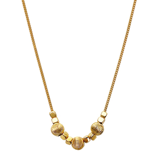 沐白MU高级感独特精致925纯银项链女款女轻奢小众毛衣链秋冬配饰