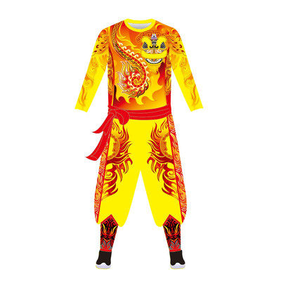 舞龙舞狮衣服长短袖卫衣速干队服
