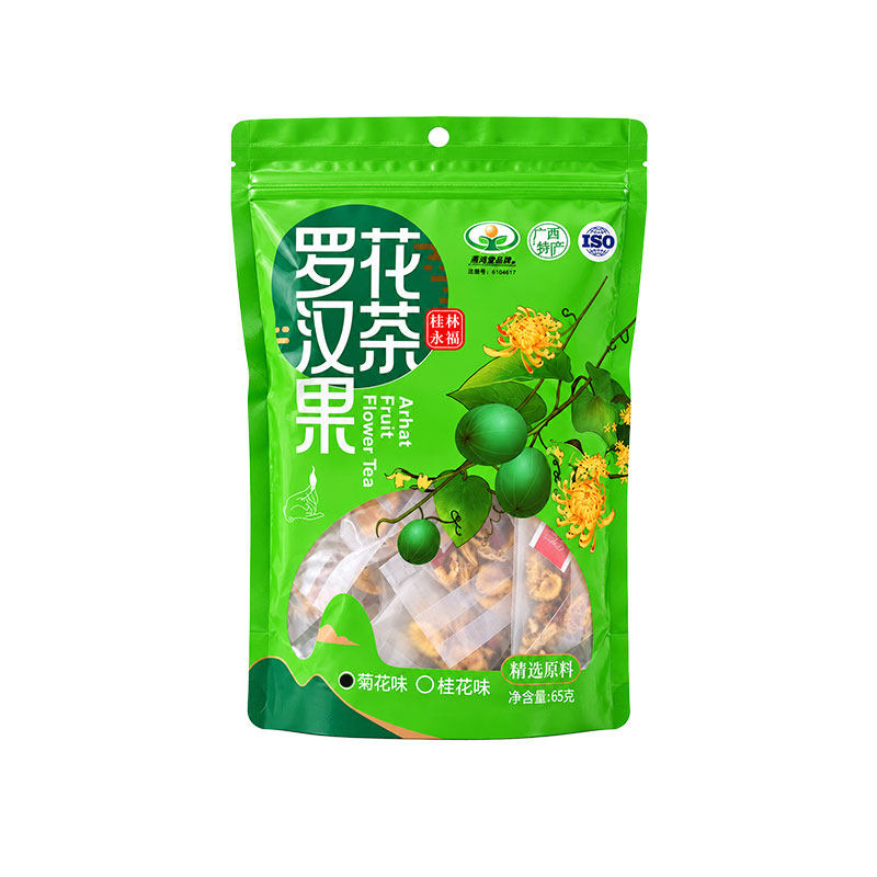 罗汉果菊花茶永福罗汉果无糖65g