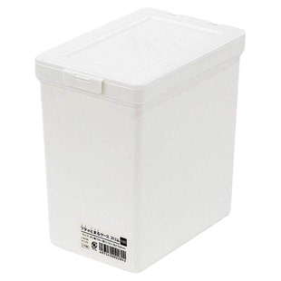 日本进口洗衣粉收纳盒装洗衣凝珠专用储存盒抽屉杂物带盖整理盒子