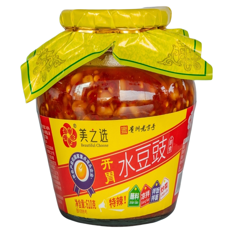 贵州特产水豆豉特辣下饭拌面调料