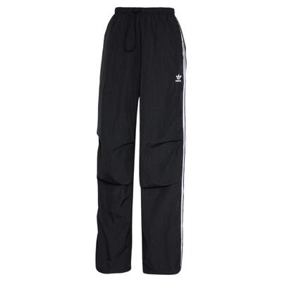 Adidas阿迪达斯三叶草降落伞兵运动裤秋女休闲梭织长裤KF9615