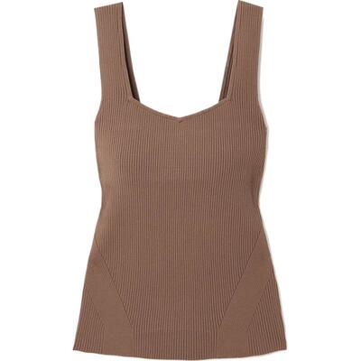 Rag＆Bone 春夏女美拉德罗纹弹力针织坦克背心马甲