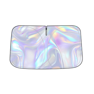 适用于特斯拉ModelY/3换新版汽车防晒隔热遮阳挡前挡帘板丫配件新