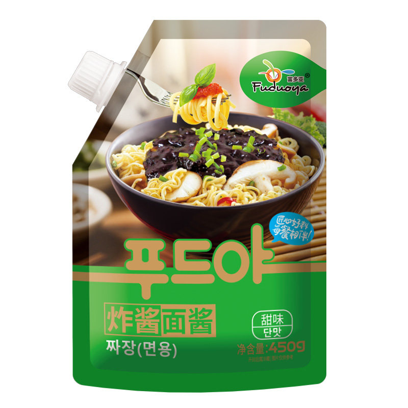 炸酱面酱韩式拌面酱料韩国正宗杂酱专用酱春酱甜酱面条拌饭辣椒酱