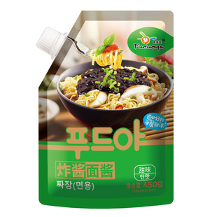 炸酱面酱韩式拌面酱料韩国正宗杂酱专用酱春酱甜酱面条拌饭辣椒酱