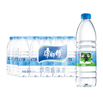康师傅纯净水饮用水550ml×24瓶