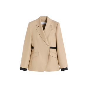 MaxMara 2026春夏新品女装亚麻修身西装外套1041536306