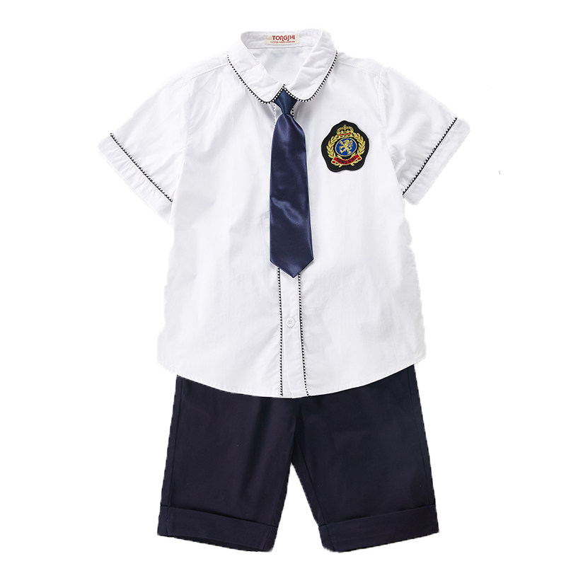 儿童装男女衬衫韩版中小学生校服
