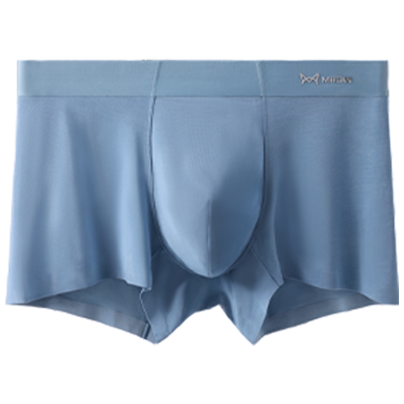 猫人男士内裤莫代尔100支透气无痕新款平角裤头大码男款四角短裤