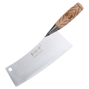 正品葛华免磨超薄片刀厨房刀不锈菜刀家用中式刀具切肉刀切菜刀