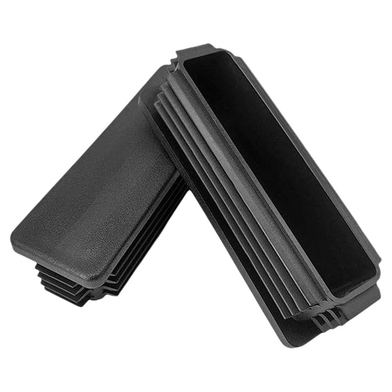 40*120塑料方管不锈内塞4*12方塞管塞脚垫钢管内4x12公分堵头闷头