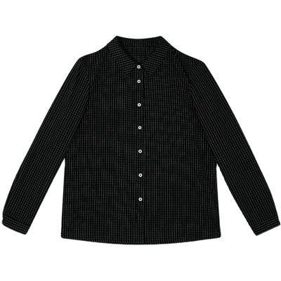 前世今生直身型单排扣长袖