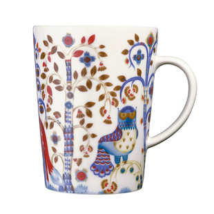 芬兰iittala咖啡杯碟对杯茶水杯马克杯魔幻森林硕果现货中国红