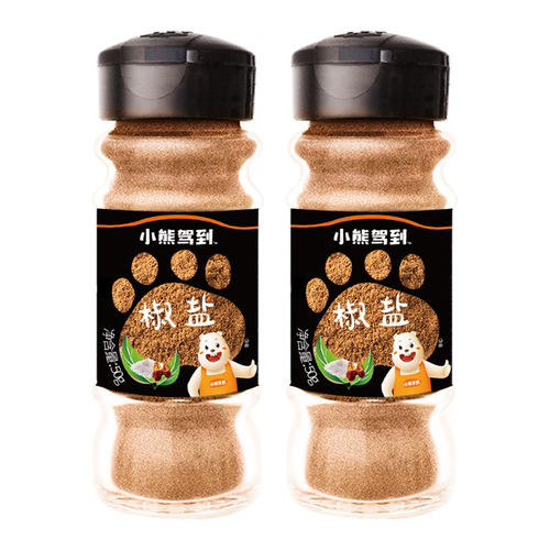 小熊驾到椒盐粉正宗家用烧烤料撒料烤肉蘸料孜然粉户外烧烤调味料