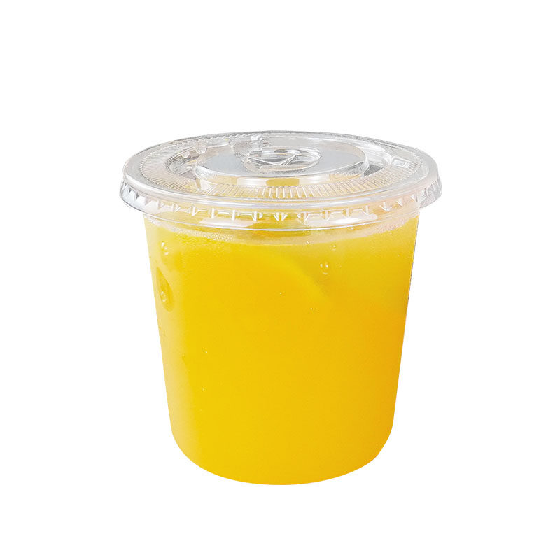 U型冷饮杯一次性商用89口径pet奶茶咖啡果汁气泡水杯子摆摊自制杯
