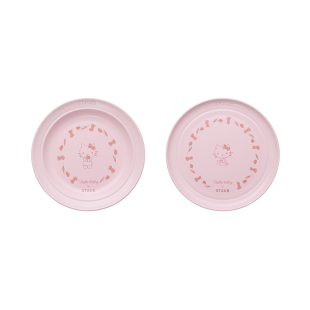 【重磅新品】Staub珐宝Hello Kitty治愈花园系列陶瓷餐具礼盒套组