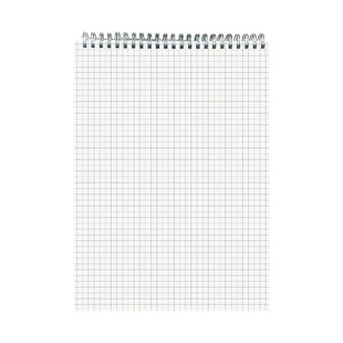 四方伙伴PP上翻线圈本网格本b5笔记本横线空白学生用笔记本子PP封面线圈本日记本ins风记事本方格本横线本