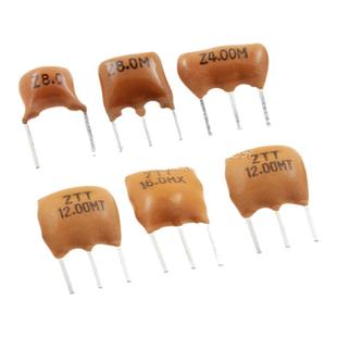 2脚3脚陶瓷晶振滤波器4M/8M/12M/16M ZTT4.00M Z8.0/Z12.00/16.0M
