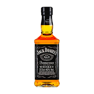 Jack Daniel's杰克丹尼威士忌酒田纳西州洋酒行货小瓶威士忌375ml