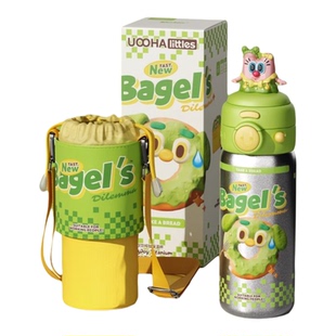 UOOHA简悦双饮纯钛保温杯男女生可爱儿童水杯高颜值大容量钛杯