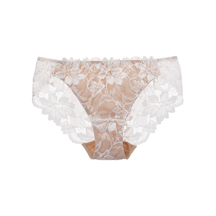 PEACH JOHN/蜜桃派曲线聚拢华丽蕾丝显瘦系列三角裤性感透视女士