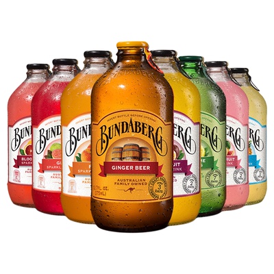 澳洲进口宾得宝果味气泡水24瓶装
