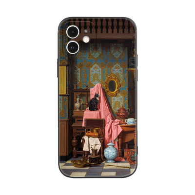 古典猫咪油画苹果iPhone17Pro