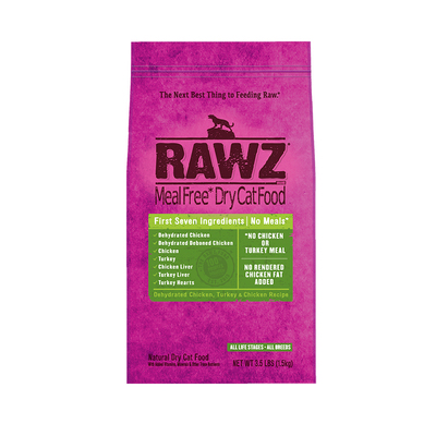 美国RAWZ低温慢煮鸡肉全阶段猫粮