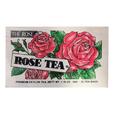 加拿大tea木盒肌肤50g25玫瑰花茶