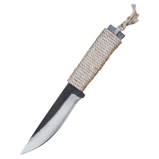 掌厨人手工锻打户外生存削木头商用锋利剔骨分割切肉野钓防身小刀