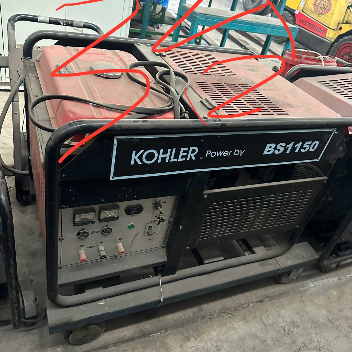 【议价-可维修】科勒KOHLER发电机 银行备用机 共3台 非常新 风冷