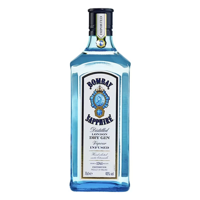 孟买蓝宝石金酒750ml金汤力