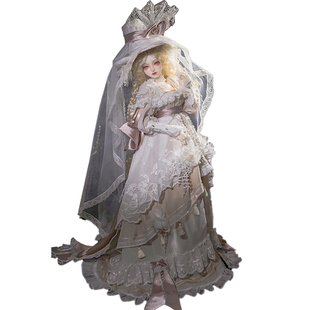 莫奈的后花园 4分BJD安娜 花落之时的官服套装帝政风洋服套装 GEM