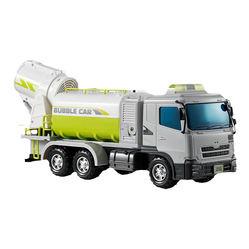 babycare工程車塔吊模型電動(dòng)泡泡機(jī)小男孩多功能兒童玩具慣性汽車