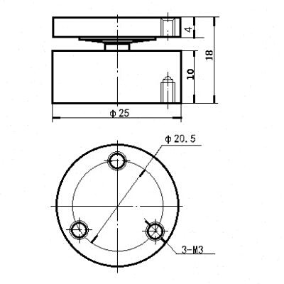 称重传感器压力传感器抗冲击力传感器不锈钢防水传感器推力传感器