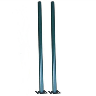 果园围栏水泥立柱底座支架栏杆钢管护栏铁丝网篱笆杆铁皮刺网立柱