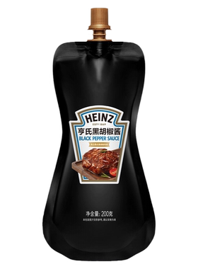亨氏低脂黑胡椒酱家用小包装