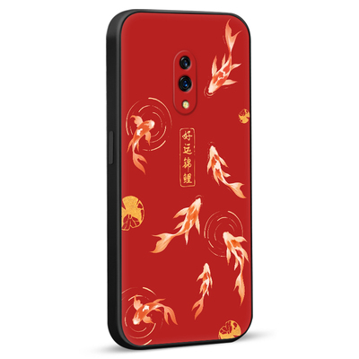 彧玺适用于oppok3简约新款pcgm00唯美中式手机壳。欧珀k3软胶保护套pcgt00防摔realmex上档次rmx1901网红高级