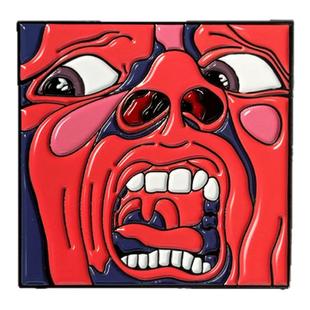 克里姆森国王King Crimson前卫摇滚周边徽章胸针