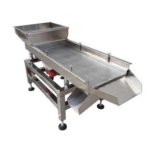 304不锈钢直线振动筛小型工业震动筛粉机茶叶塑料水口料筛选机