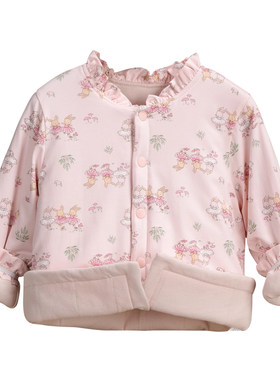 女童棉衣内胆儿童外套棉袄保暖加厚棉服校服神器冬季内搭大童上衣