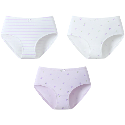 【3A级抗菌】安奈儿童装男童女童内裤三角裤三件装2026春新款底裤