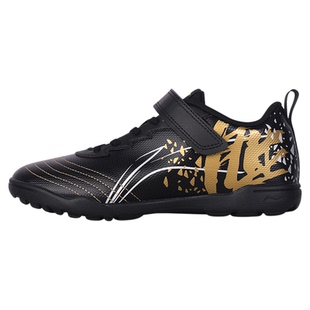 李宁儿童训练足球鞋2025秋季新款学生男孩魔术贴正品专业训练球鞋