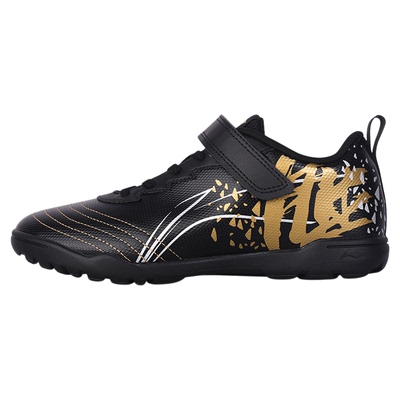 李宁儿童足球鞋魔术贴专业训练鞋