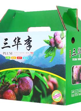 5斤青红脆李礼盒包装纸箱纸盒子