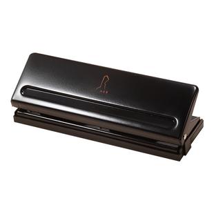 多孔打洞工具 B5可调式3孔6孔9孔4孔打孔机三孔四孔六孔 A5A4a3轻便金属文件夹打孔器 活页纸配件