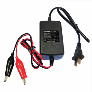 汉韬12V9AH气模蓄电池智能充电器13.8V1A雪王老K爷人偶电瓶充电机